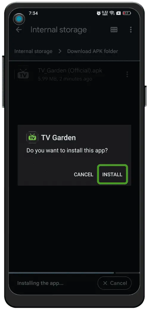 Install and Launch MTV